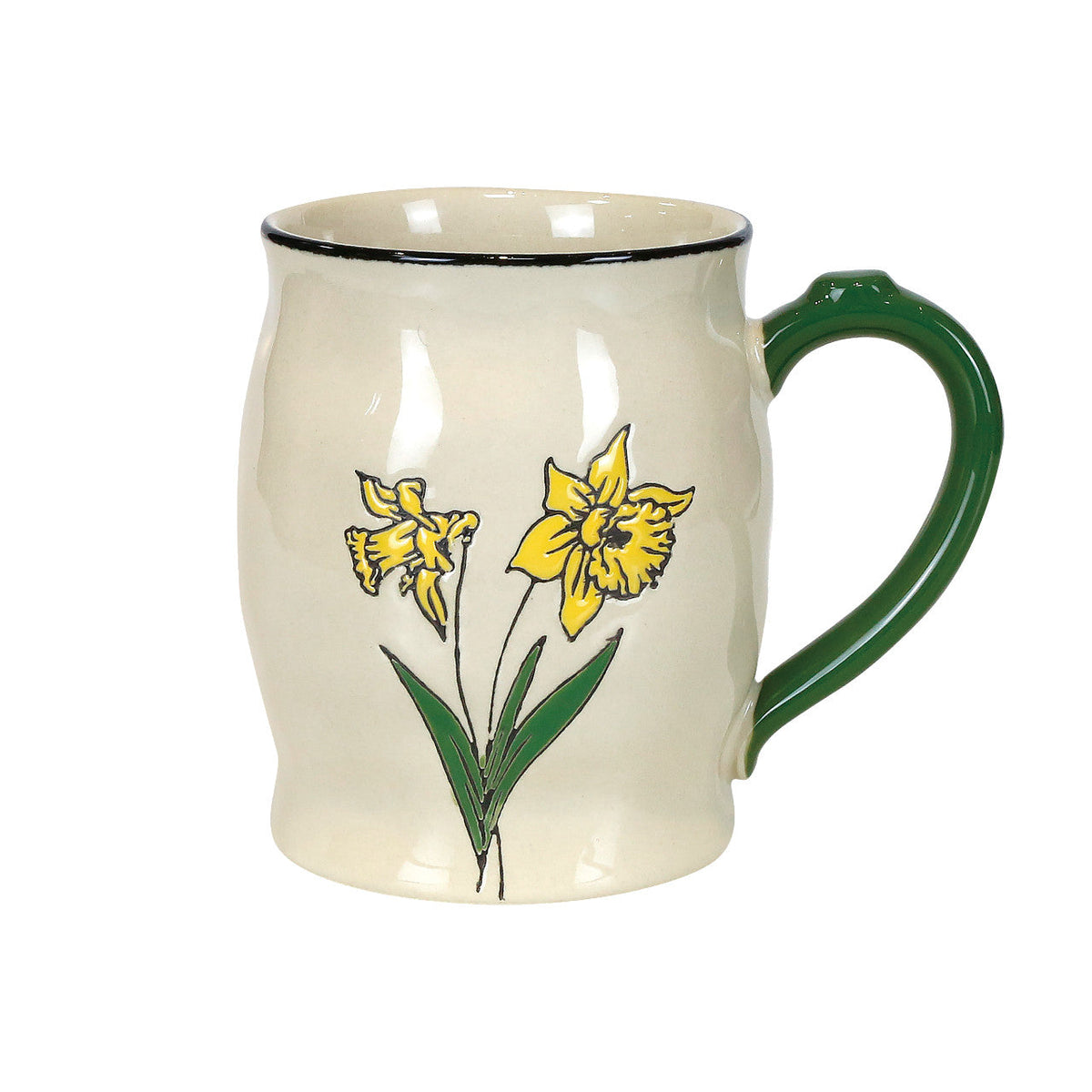 Daffodil Handpainted Mug