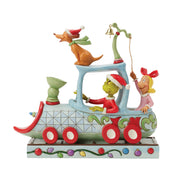 Grinch, Max and Cindy on Train