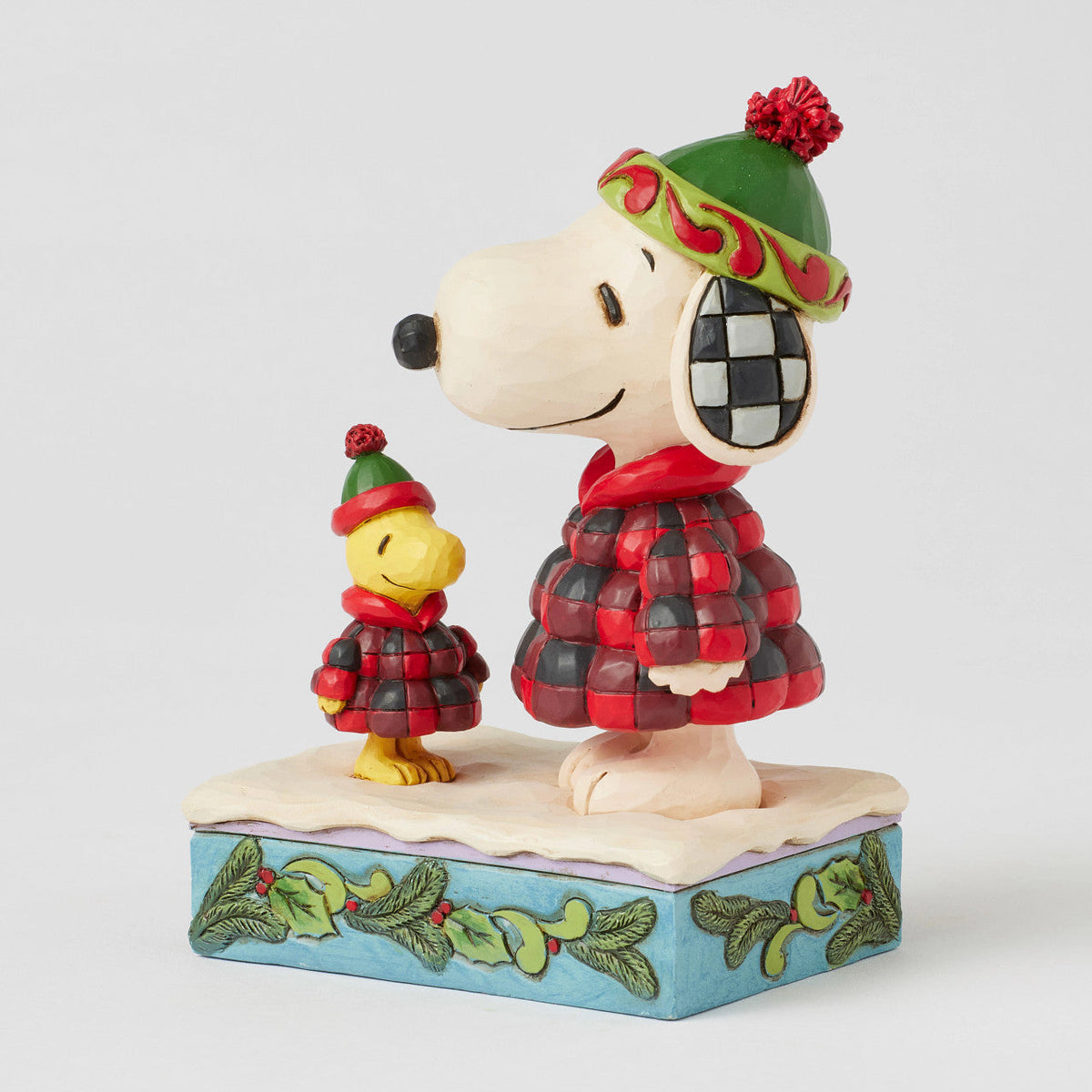 Snoopy & Woodstock in Puffer Jackets