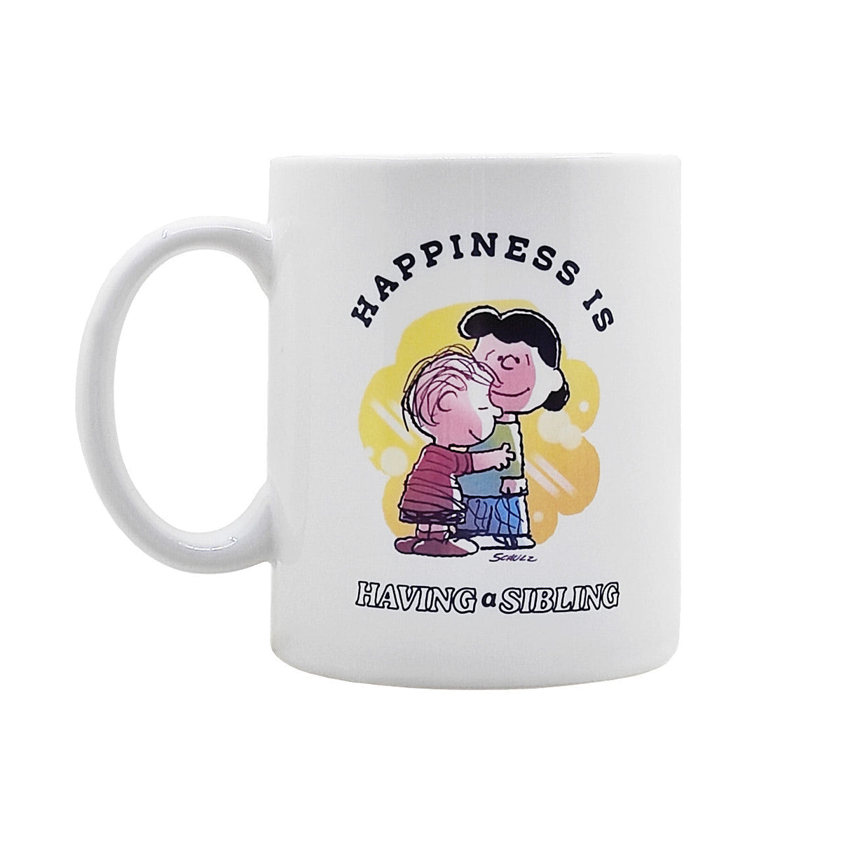 Peanuts Happiness Is Having A Sibling Mug
