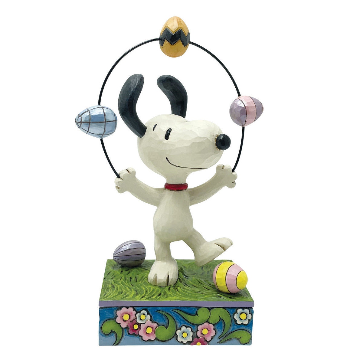 Juggling Easter Joy Snoopy Juggling Eggs