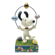 Juggling Easter Joy Snoopy Juggling Eggs