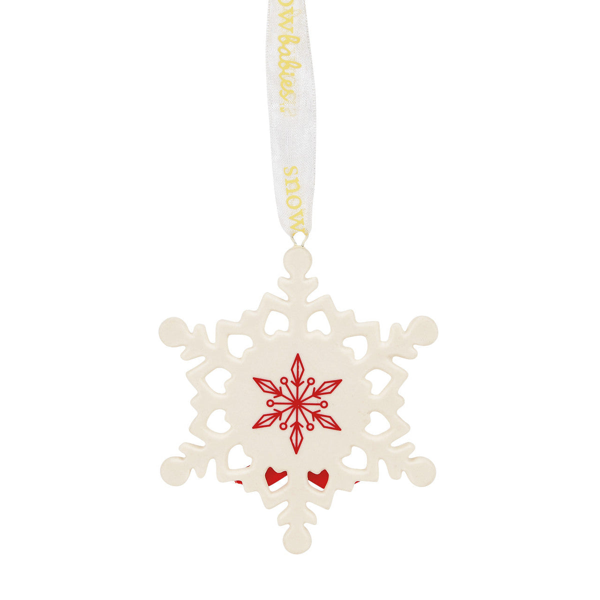 Snowflake Kisses Ornament