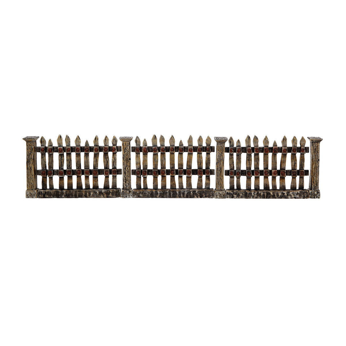Village Line Fence Set of 7