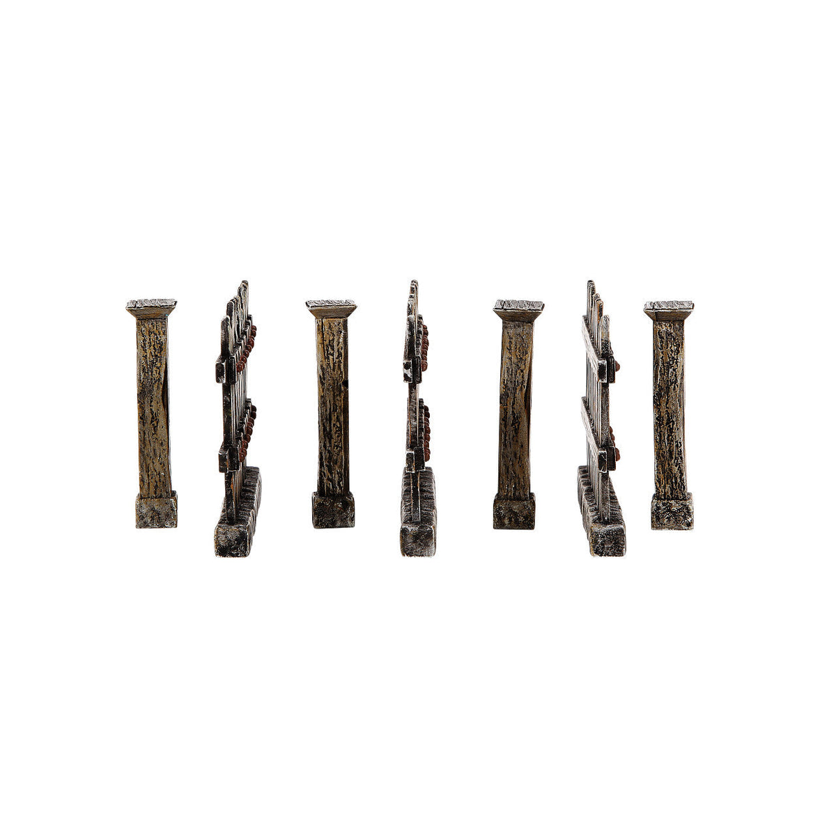 Village Line Fence Set of 7