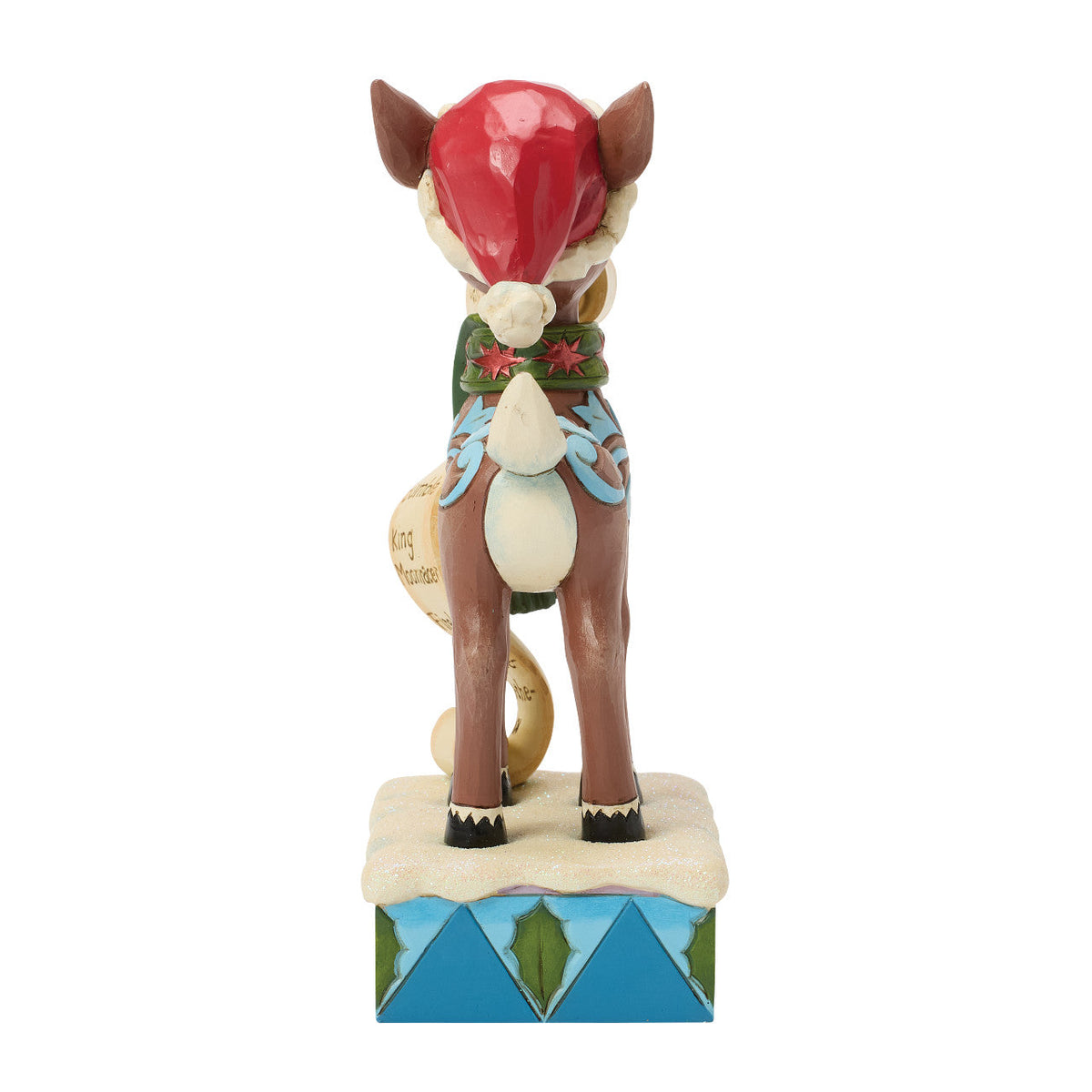 Rudolph with List in Mouth