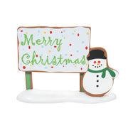 Gingerbread Christmas Billboard