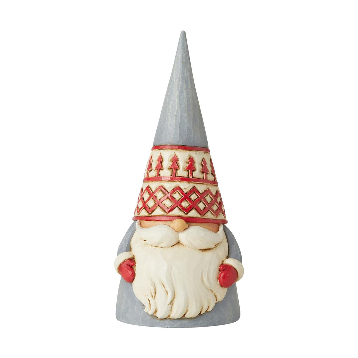 Nordic Noel Gnome with Grey Tree Hat