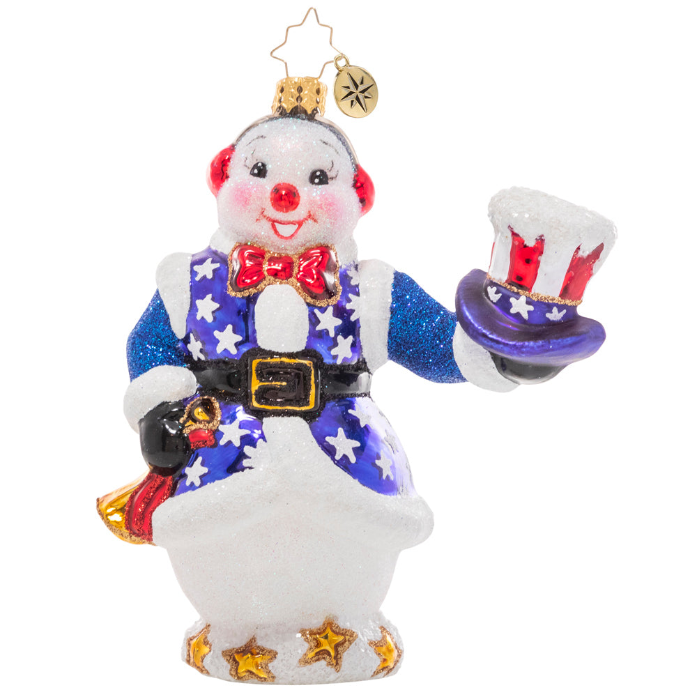 Star Spangled Snowman