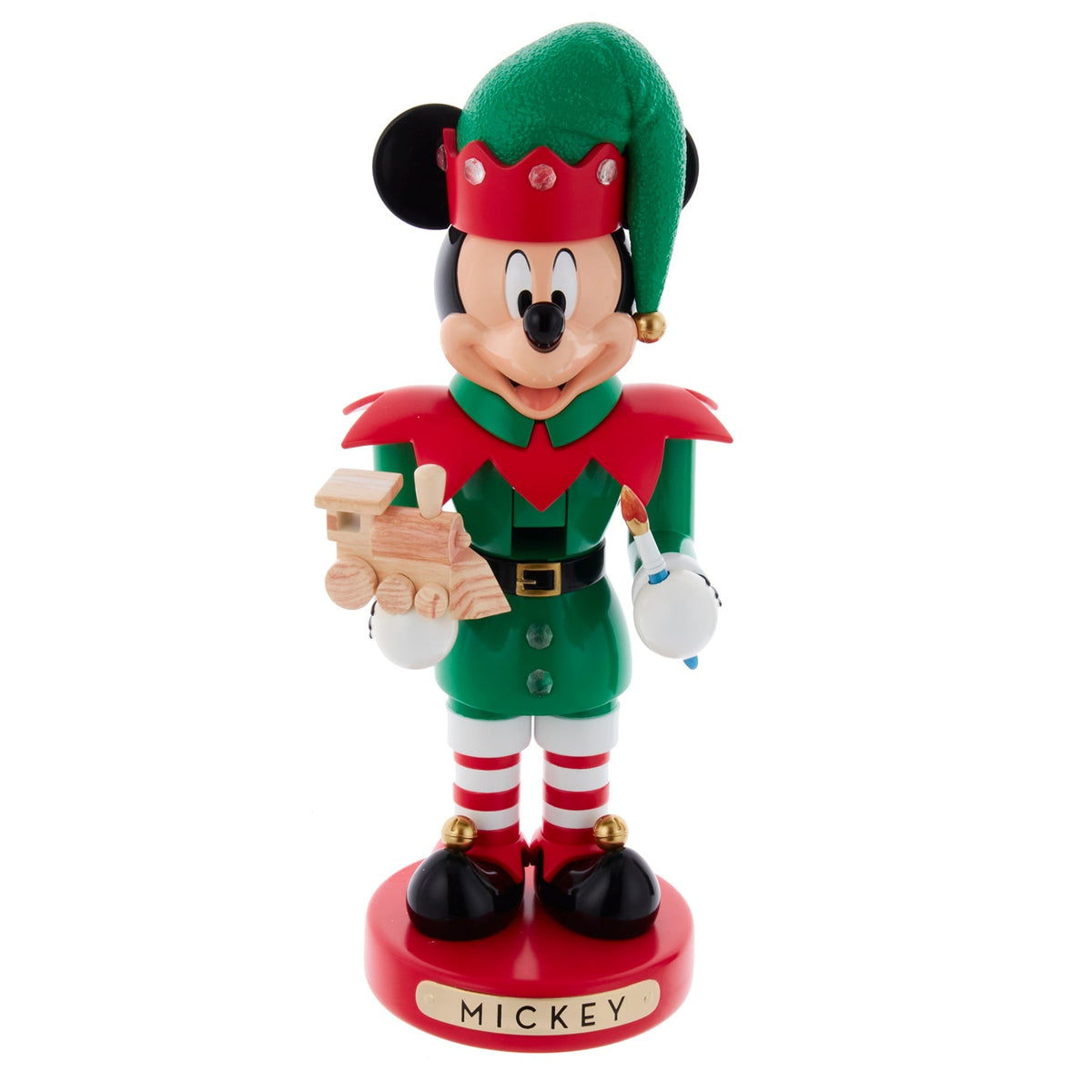 Mickey the Elf Nutcracker 10"