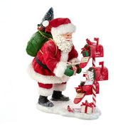 Santa Checking the Mail 10.5"