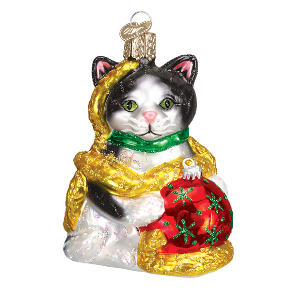 Holiday Kitten Ornament