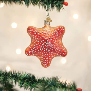 Red Starfish Ornament