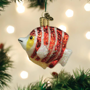 Peppermint Angelfish Ornament