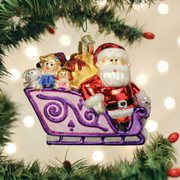 Santa & Misfit Toy Friends Ornament