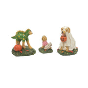 Family of Halloween Pups Set of 3