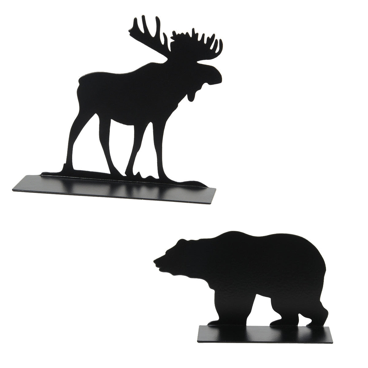 Wild Animal Silhouette Set of 2