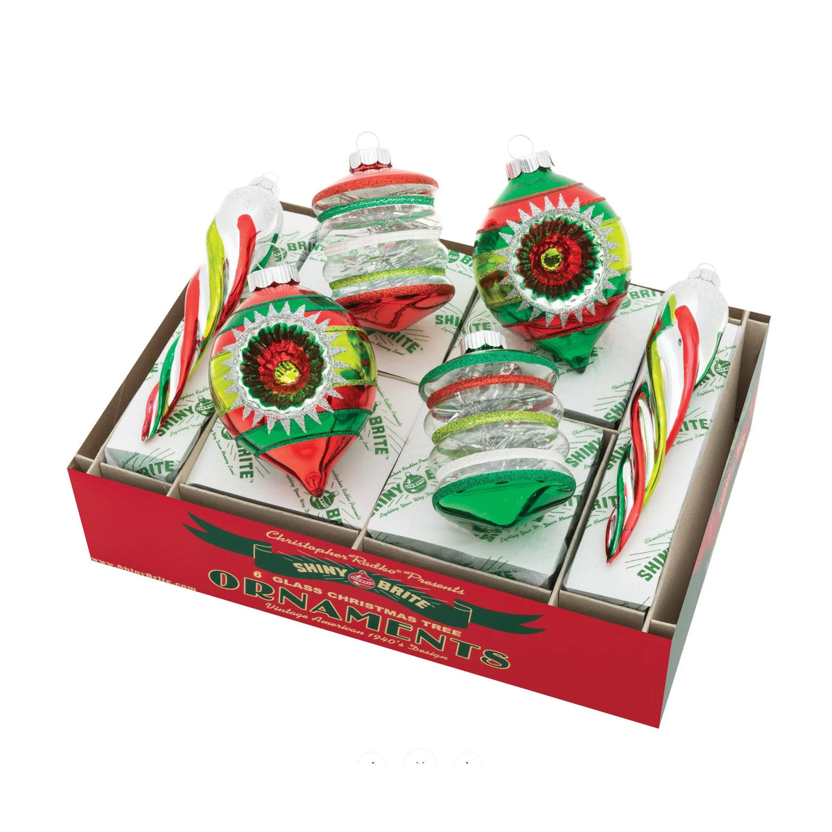 Holiday Splendor Mixed Shapes Set of 6