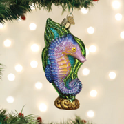 Bright Seahorse Ornament