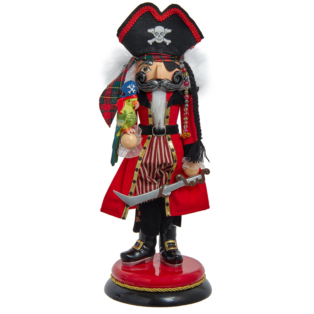 Hollywood Pirate Nutcracker 15"