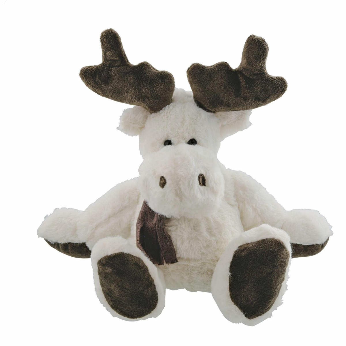 Sitting Moose with Scarf