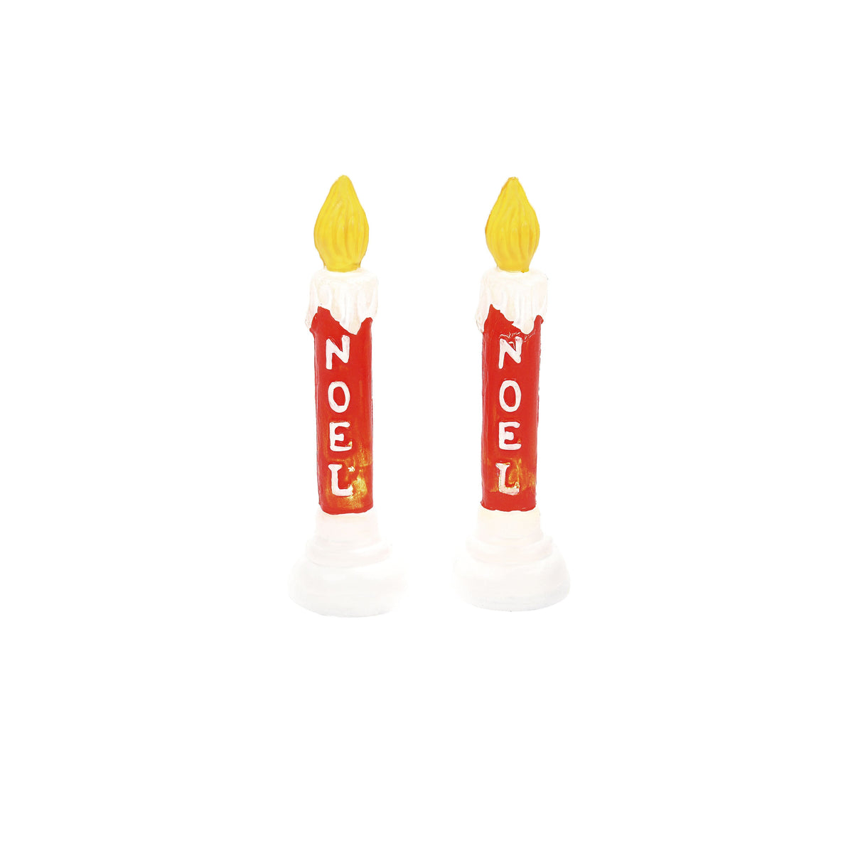 Blow Mold Candle Set of 2