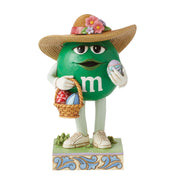 An Easter Beauty Green M&M with Easter Basket