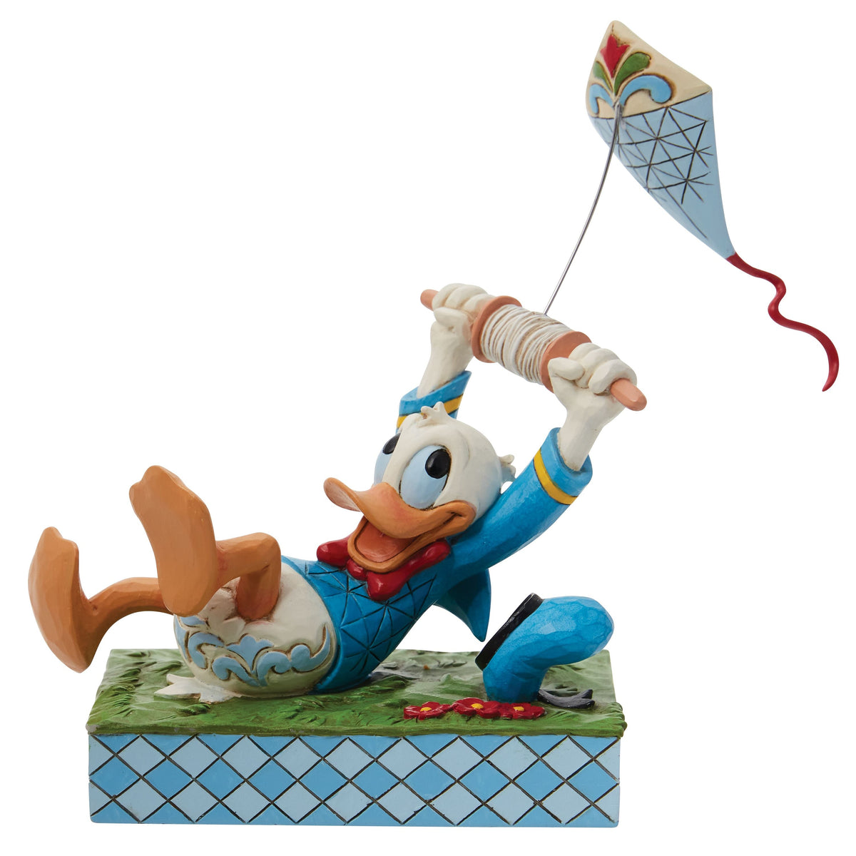 A Flying Duck Donald Duck with Kite