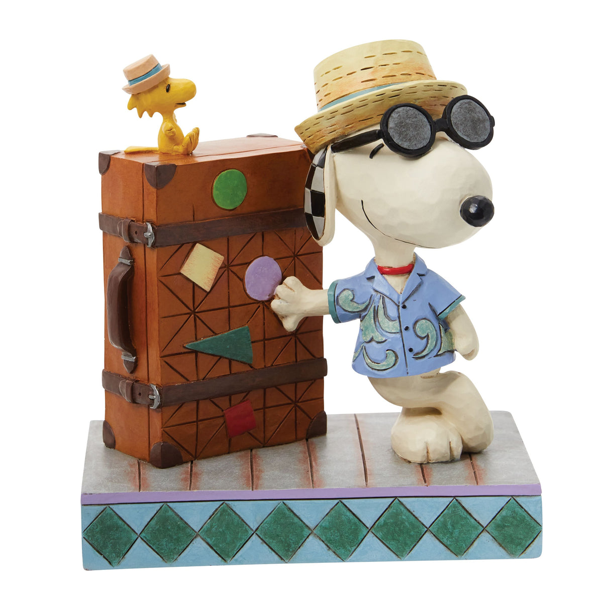 Traveling Pals Snoopy and Woodstock Vacationing