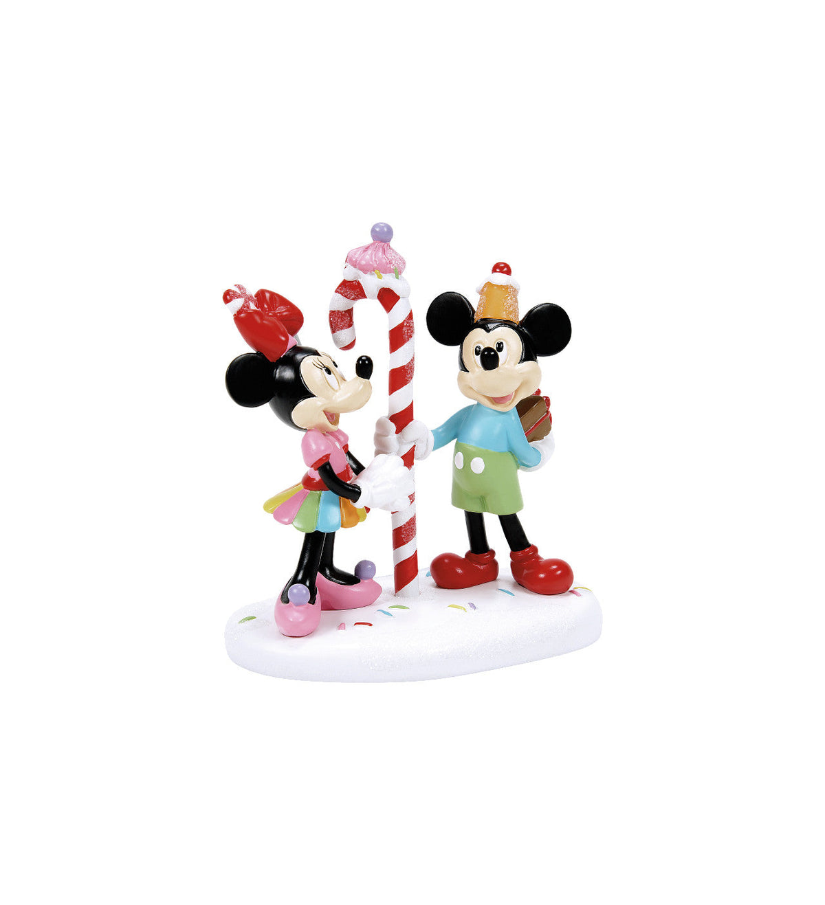 Mickey and Minnie Share Treats