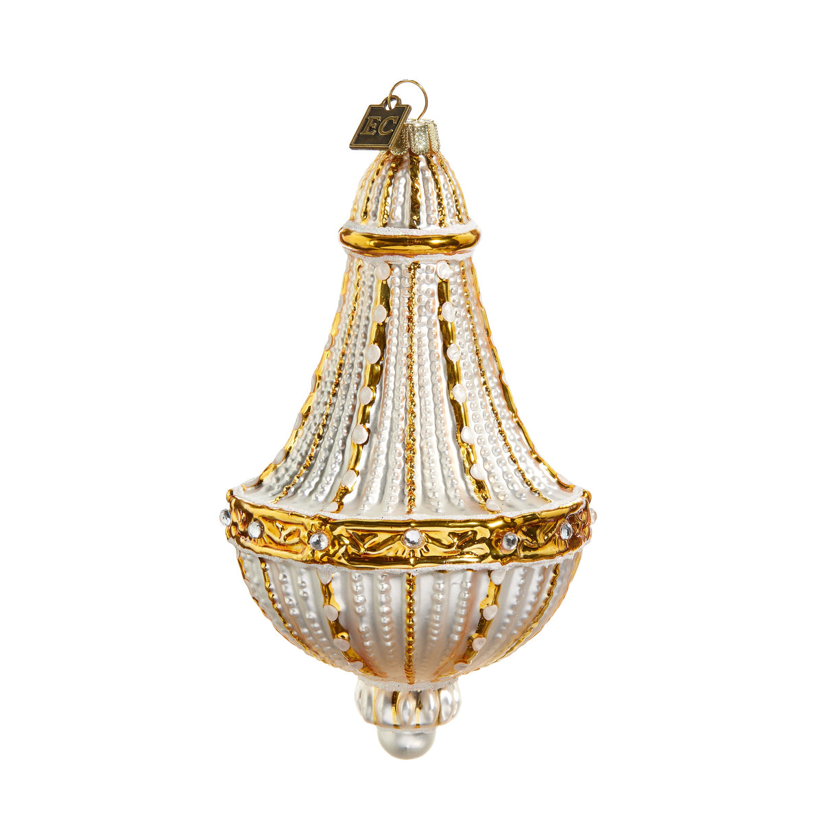 Estate Chandelier Ornament 5.75"