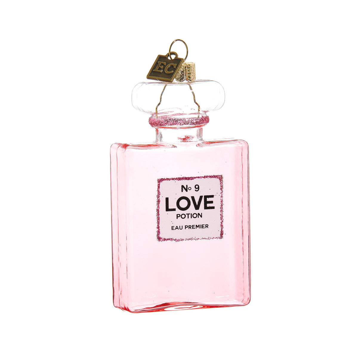 Pink Love Potion No. 9 Ornament 4"