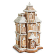 Holiday Estate Lighted Gingerbread House 24"