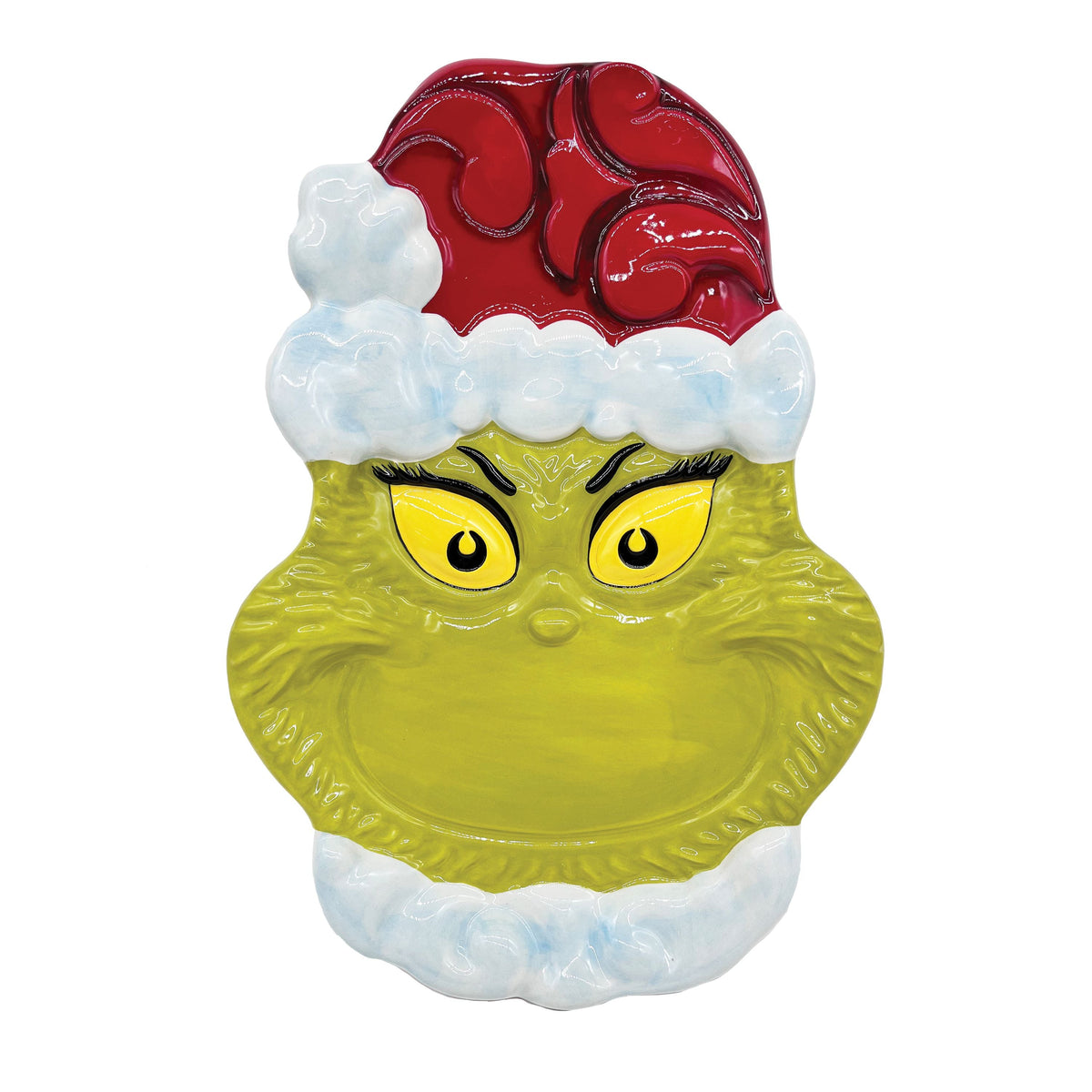 Grinch Cookie Platter Nice and Happy