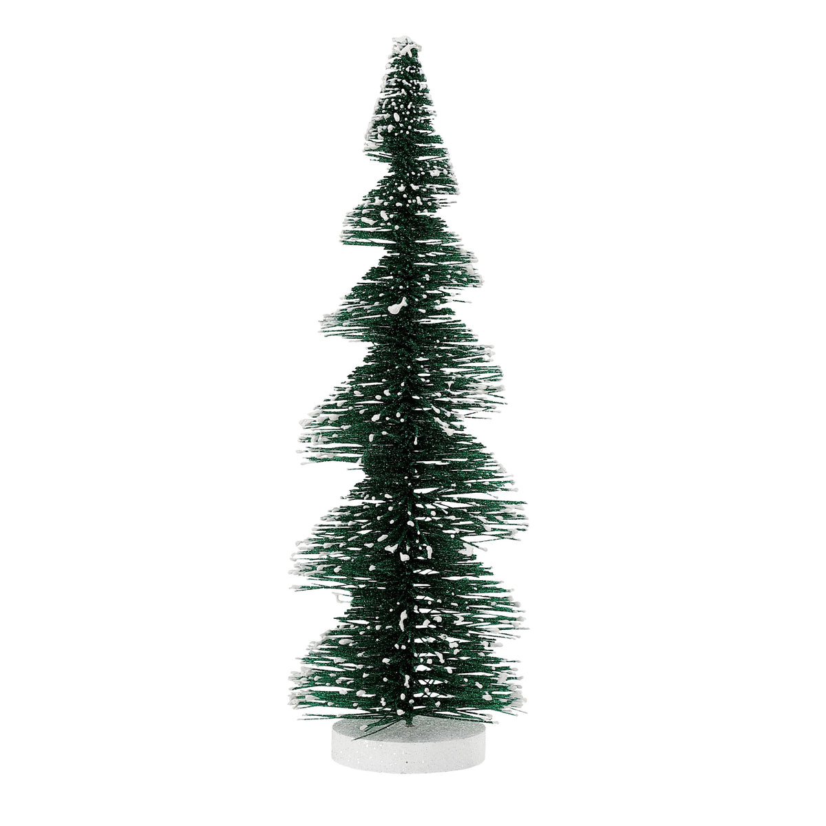 Snowy Spiral Pine Tree Tall
