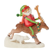 Art Gallery Santa's Wild Ride by Becky Hampson