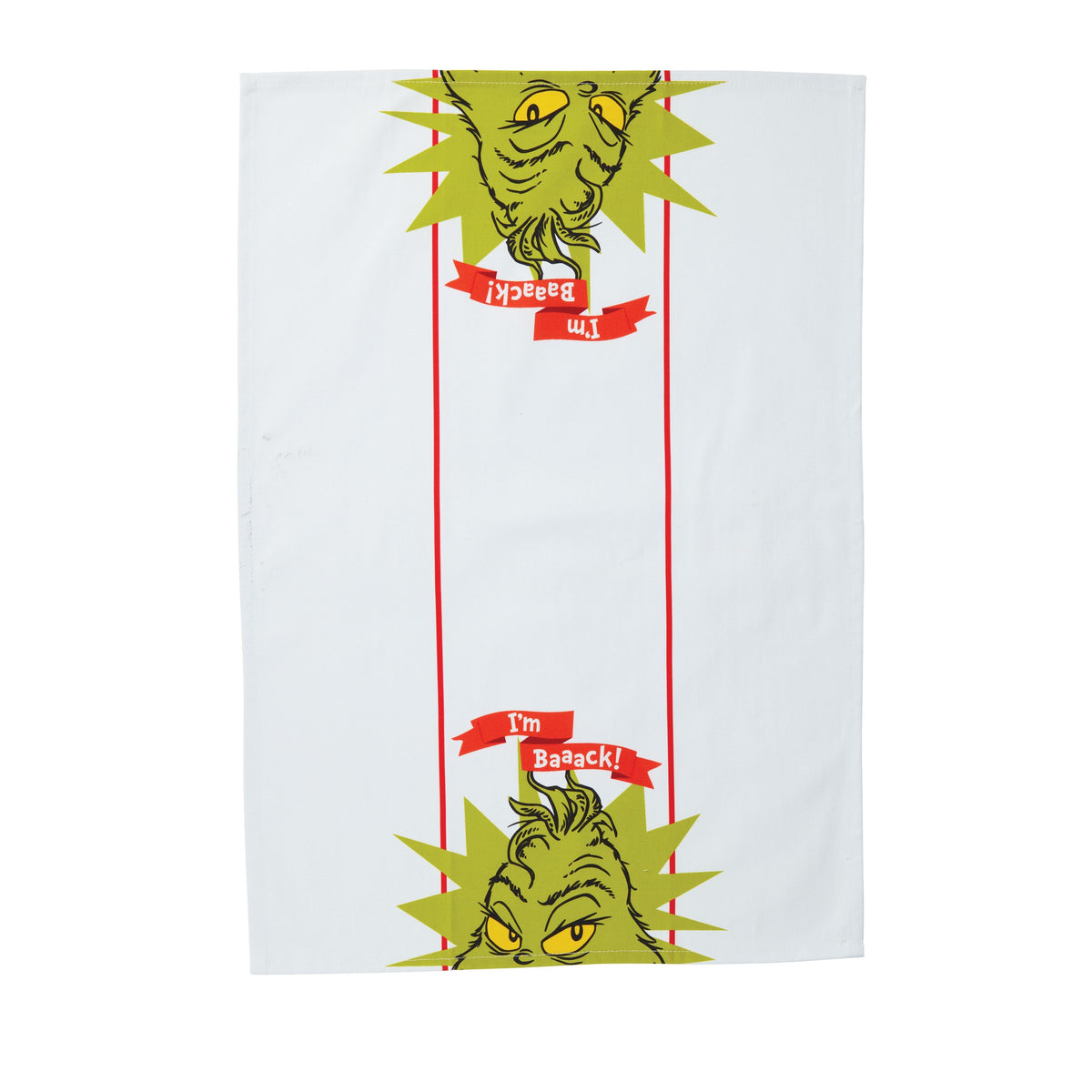 Grinch Says I'm Back Tea Towel