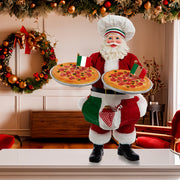 Fabriche Chef Santa with 2 Pizzas 11"