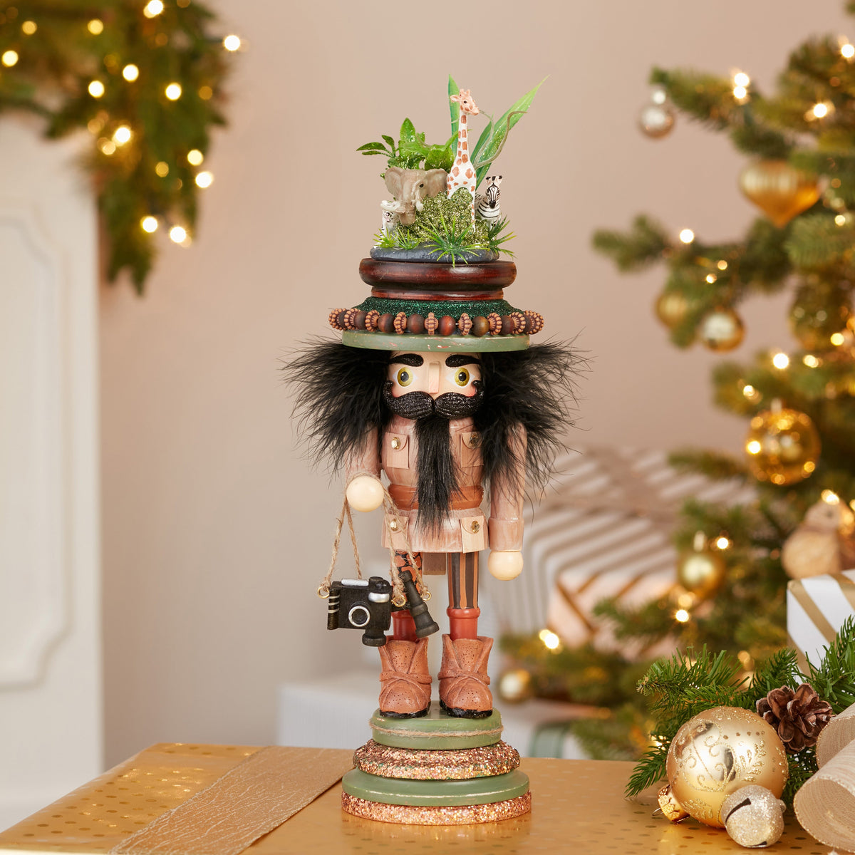 Hollywood Zoo Menagerie Nutcracker 15"