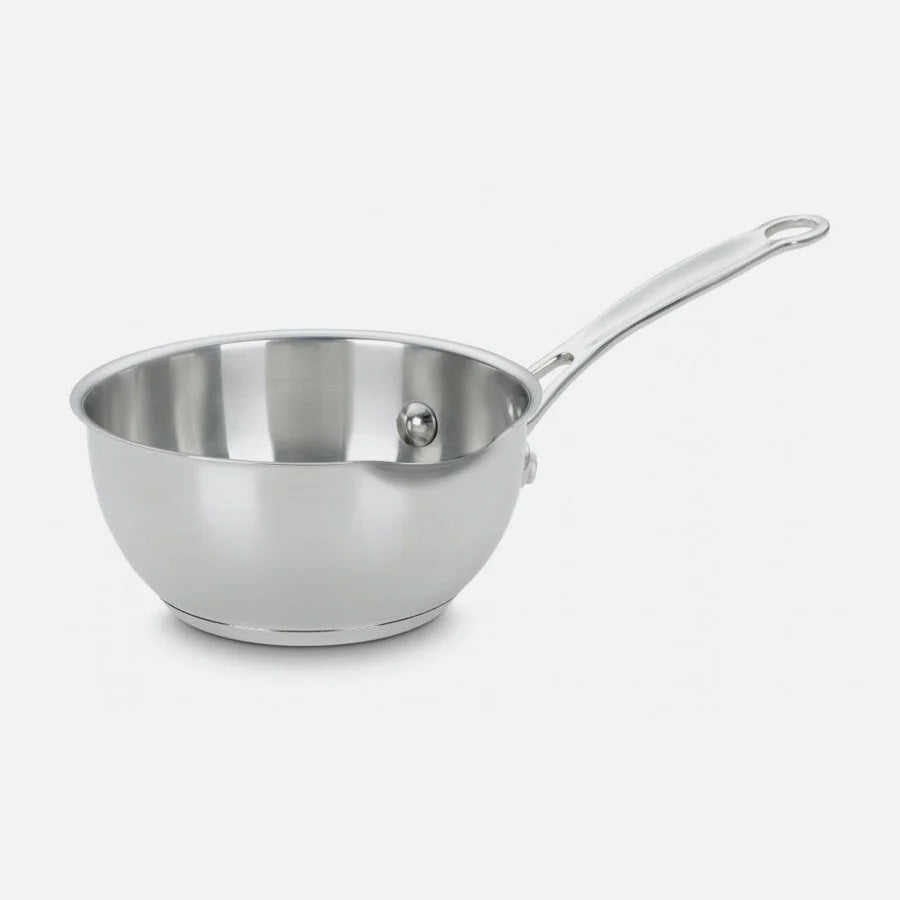 Chef's Classic Stainless Steel Pour Saucepan 1 Quart