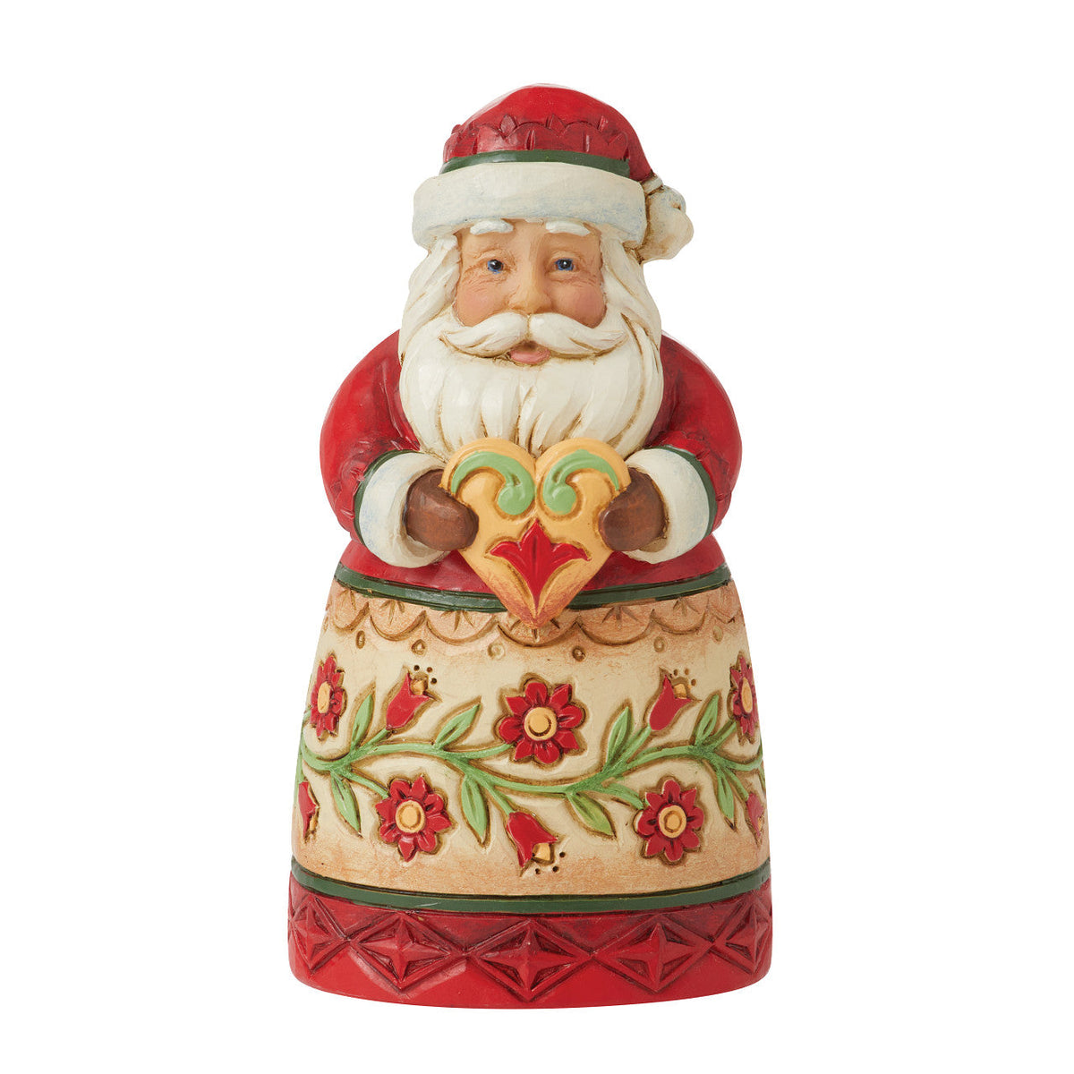 Santa Holding Heart