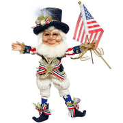 Star Spangled Banner Elf Small 12"