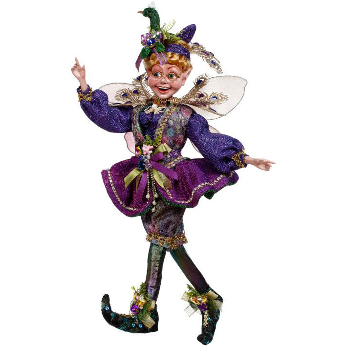 Peacock Fairy Girl Medium 17"