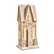 The Townhouse Lighted Gingerbread House 23"