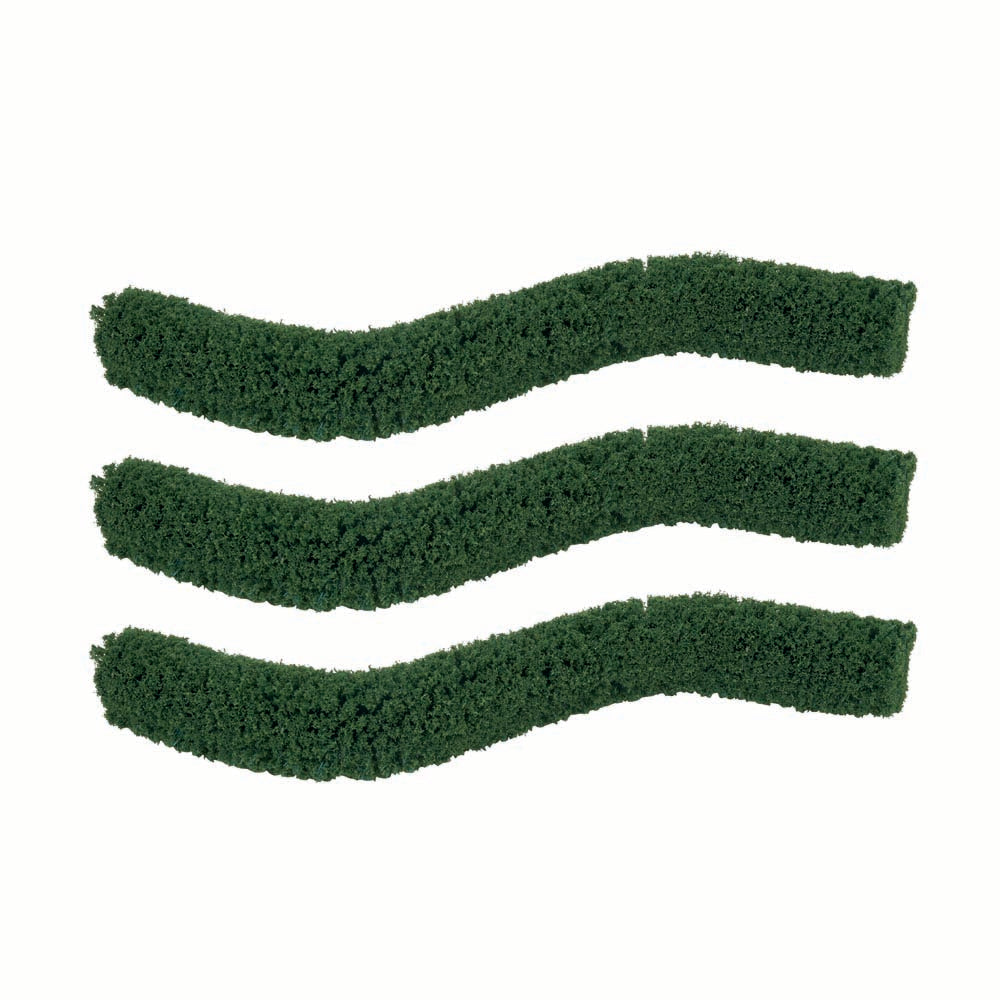 Flexible Sisal Hedge Green Set of 3