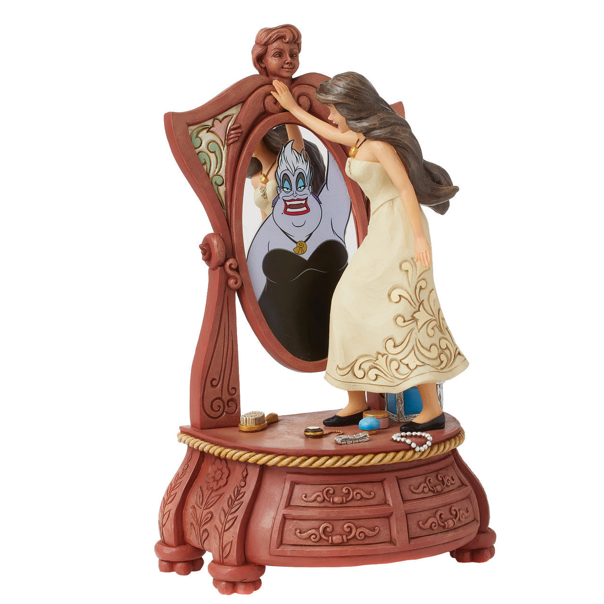 Sinister Reflections Vanessa Vanity Scene with Ursula in Mirror