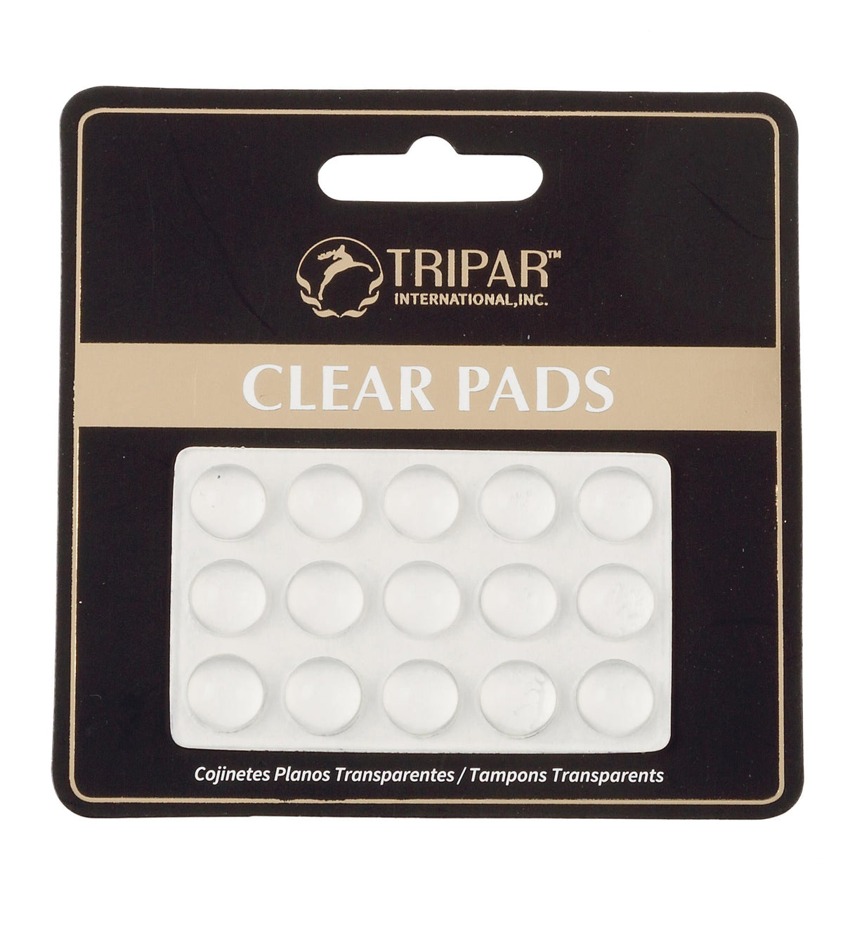 Self-Sticking Clear Pads Set of 15