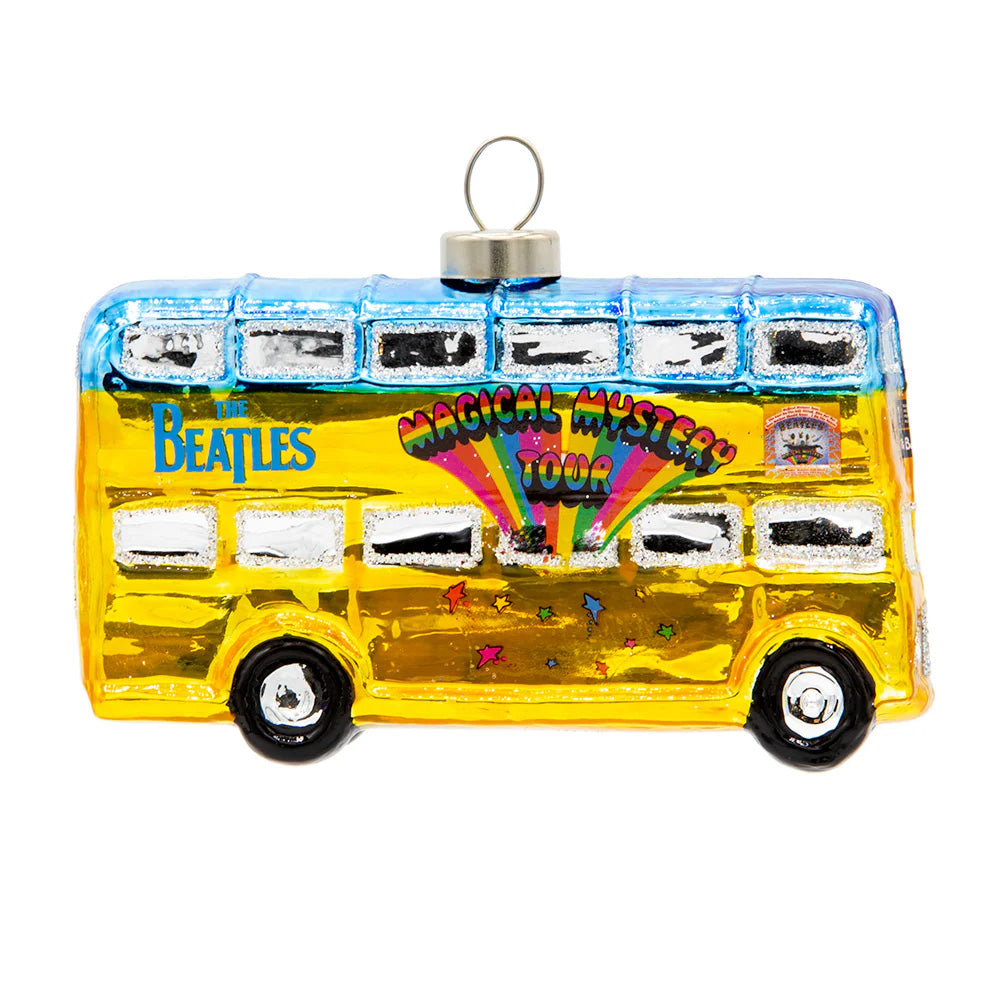 Beatles Magical Mystery Tour Bus Ornament