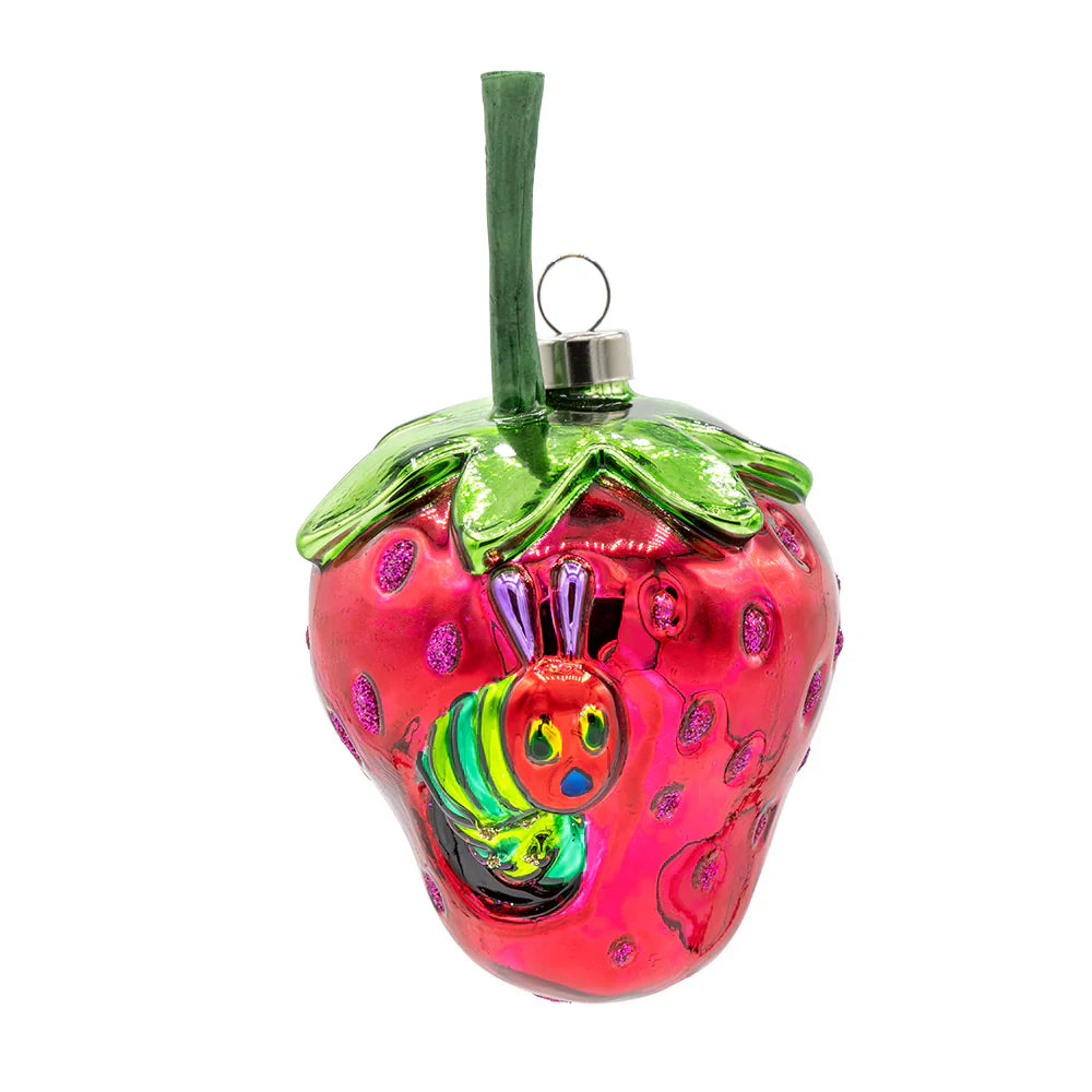 The Very Hungry Caterpillar with Strawberry Ornament