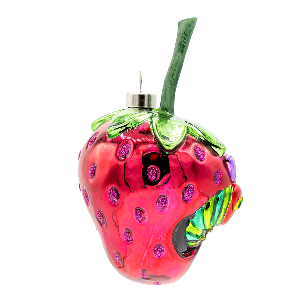 The Very Hungry Caterpillar with Strawberry Ornament